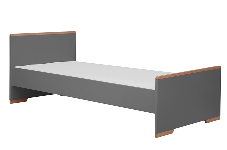 Pinio Snap youth bed 200x90cm / grey
