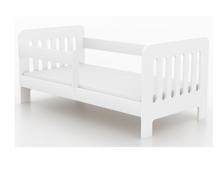 Skrzat Smyk Bed with railing 160x80