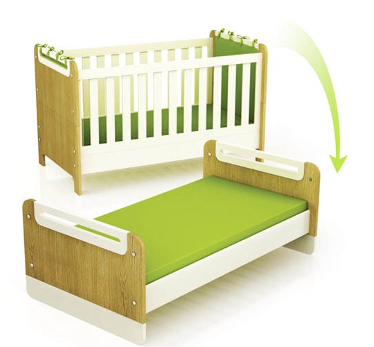 Timoore First cot convertible to junior bed baby(toddler) 140x70cm