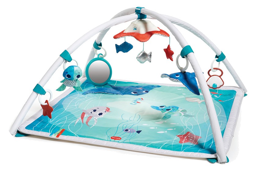 Tiny Love Ocean Treasures interactive mat with a headband and a carousel TL1207006830