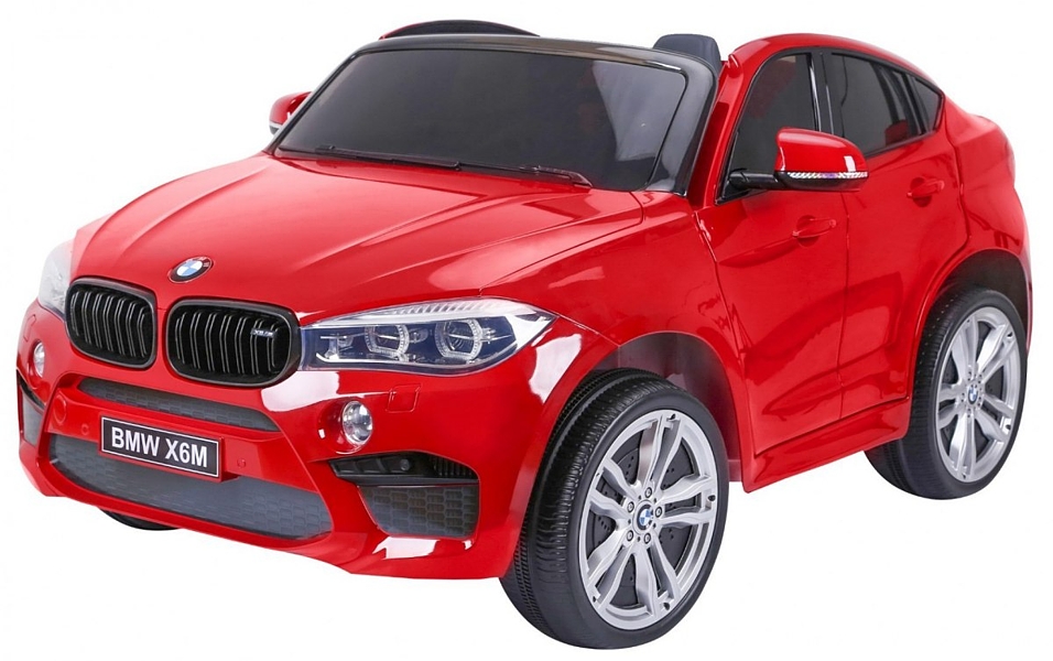Ramiz BMW X6M double XXL Lacquered Red (2 motors + battery + remote control) / PA.JJ2168.EXL.CR/
