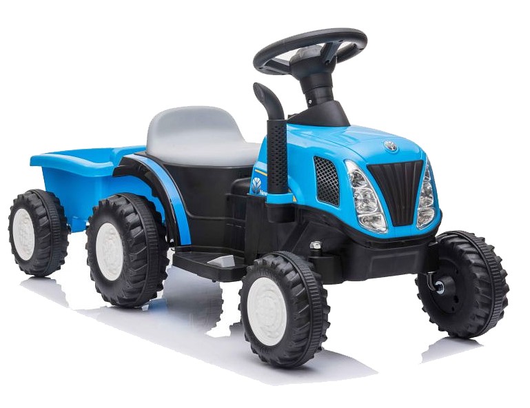 Lean Toys Tractor with trailer Rechargeable A009 max. load 25kg