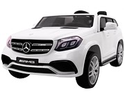 Ramiz Mercedes Benz GLS 63 AMG 2 persons 4WD Lacquered White (4 motors + 2 batteries + remote control) PA.HL228.EXL.BIA - Click Image to Close