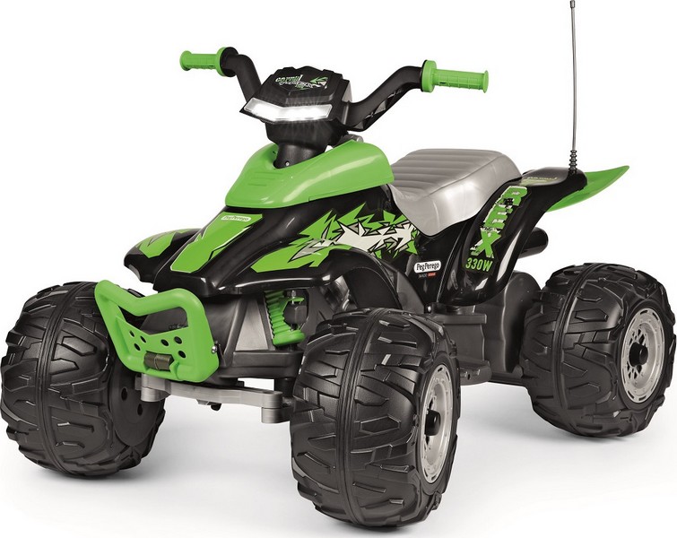 Peg Perego Corral T-Rex 12V vehicle on battery Green