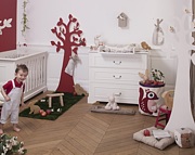 Bellamy Ines pokój dziecięcy (łóżeczko 140x70 sofa + komodą z przewijakiem) kolor biały / 2% taniej przy przedpłacie