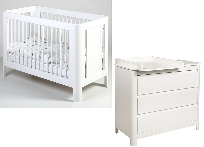 Troll Sun baby room (crib 120x60 + chest with changing table)