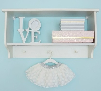 Bellamy Ines shelf / colour white