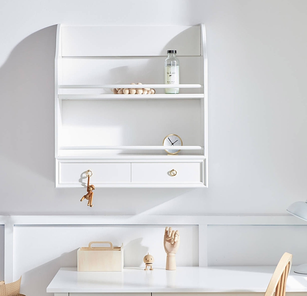 Bellamy Royal changing shelf / colour timeless white