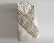 SALE! Feretti Baby horn-shape blanket Etoile Beige 24h - Click Image to Close