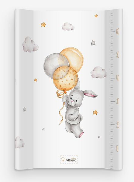 Albero Mio by Klupś Bunny 420 - soft infant changing table 70x50cm