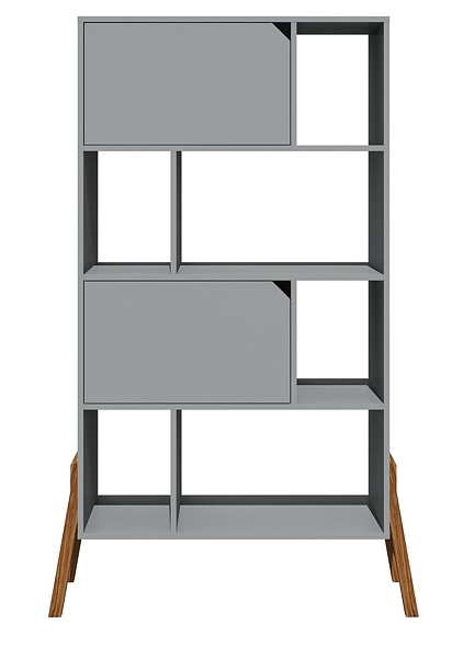 Bellamy Lotta bookcase / colour grey