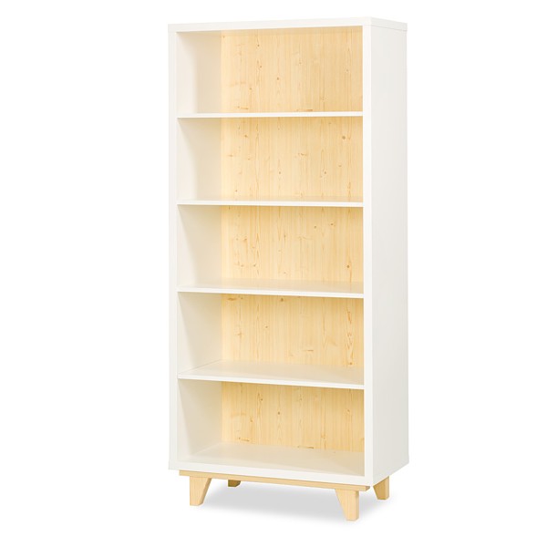 LittleSky by Klupś Lydia bookcase / color white/pine