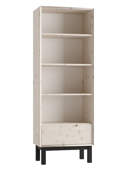 Pinio Country high bookcase (solid wood)
