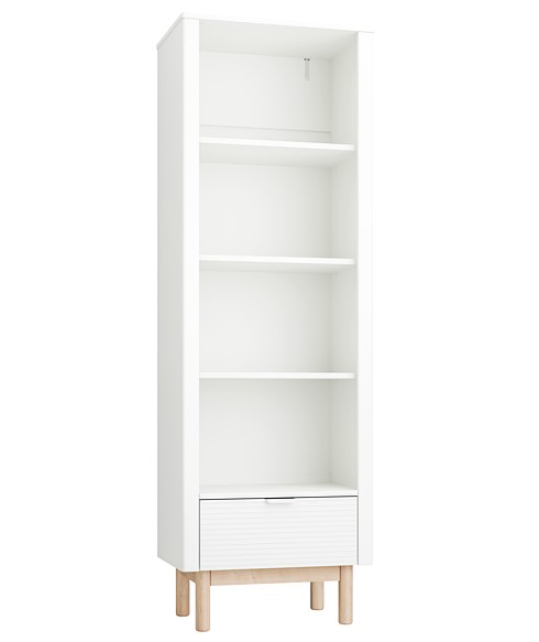 Pinio Miloo high bookcase white