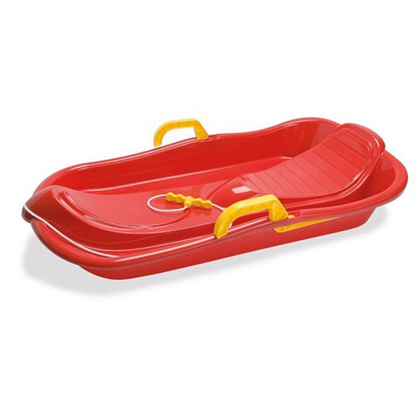 Dantoy Bio sledge with brakes 79 cm classic color Red