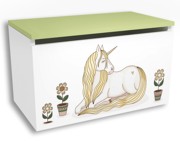 MTM Unicorn Spielzeuge Box A Farbe Ocean grün - zum Schließen ins Bild klicken