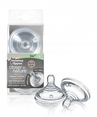 Tommee Tippee slow flow teat / easivent technology