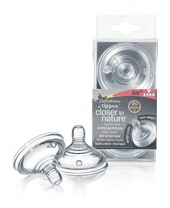 Tommee Tippee Variable flow teat / easivent technology