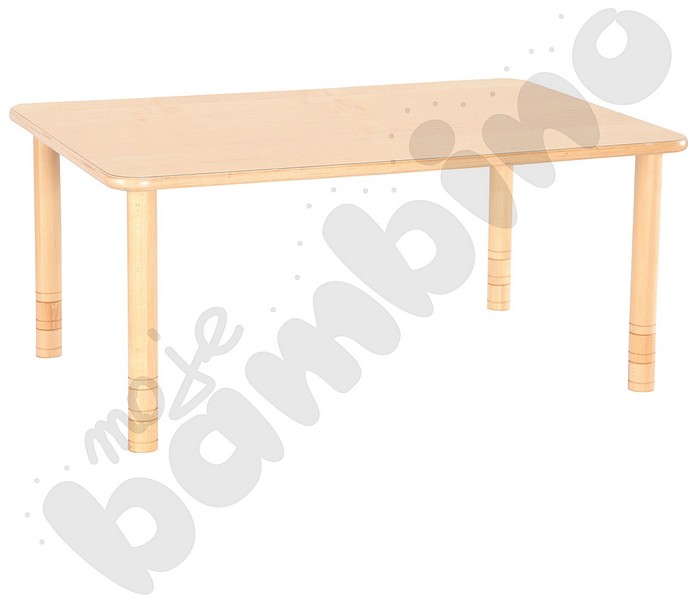 My Bambino Flexi rectangular table 120x80
