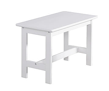 Pinio Toddler Table colour white