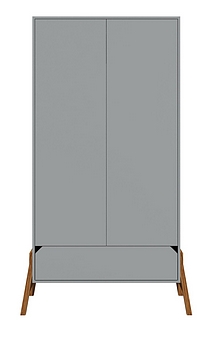 Bellamy Lotta 2-door wardrobe / colour grey