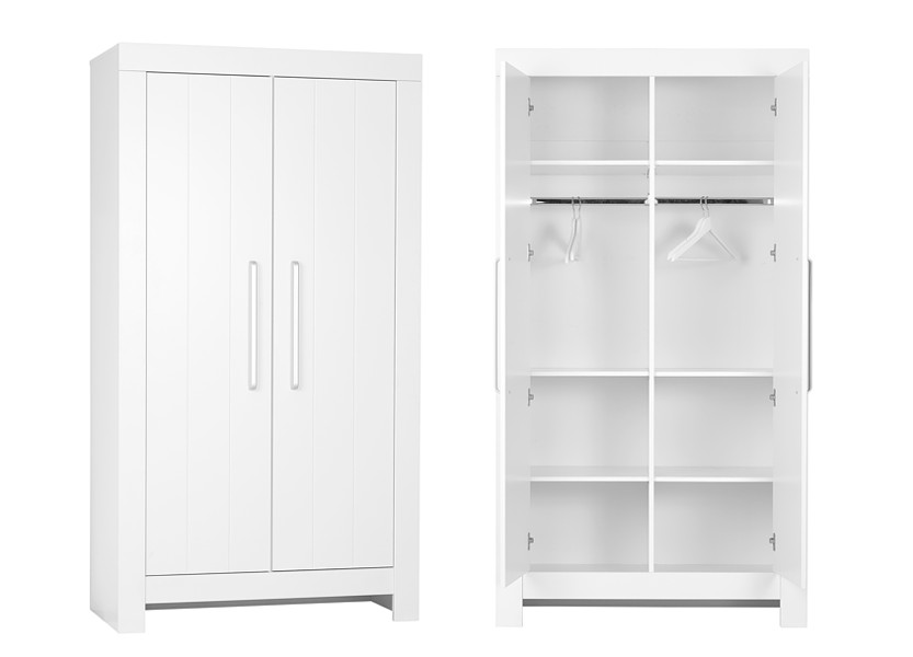 Pinio Calmo 2-door wardrobe / colour white