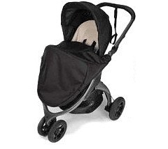Sale Footcover for Casualplay strollers - color black Shipping 24h