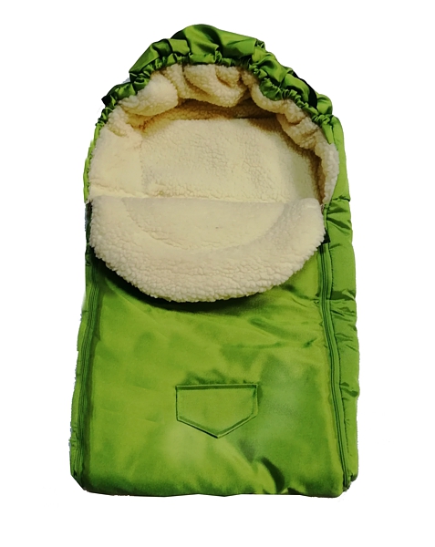 Kutnik Universal sleeping bag for strollers Standard color green SHIPPING 24h