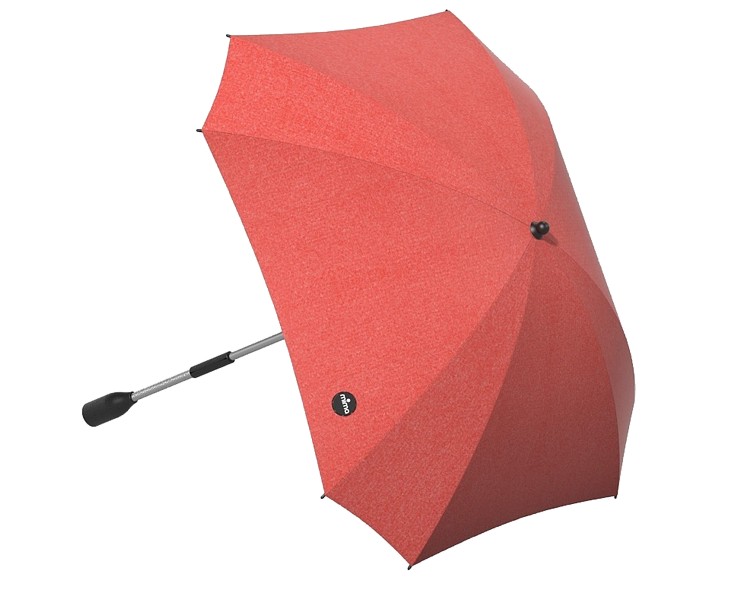 SALE Sun shade (umbrella) for Mima Xari stroller + clip colour coral red