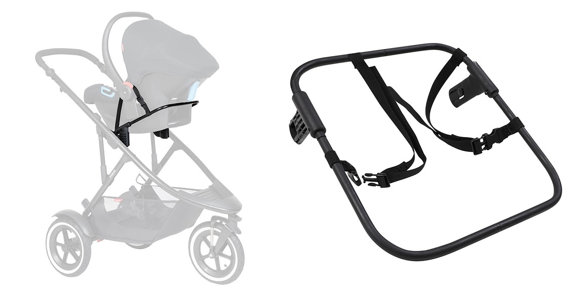 Uniwersalny adapter do wózków Phil&Teds Dash, Sport, Voyager i Dot do fotelików Maxi Cosi, Besafe, Cybex KURIER GRATIS