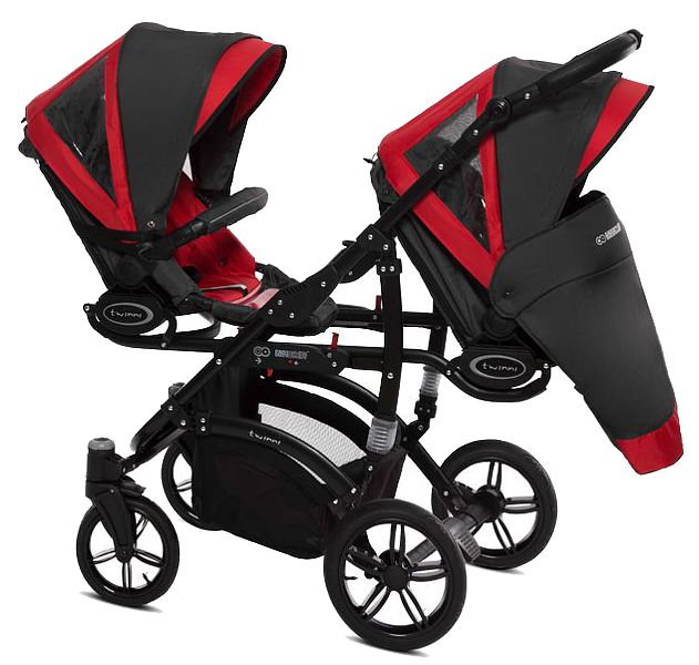 BabyActive Twinni Premium (frame + 2 x pushchair) 2023/2024