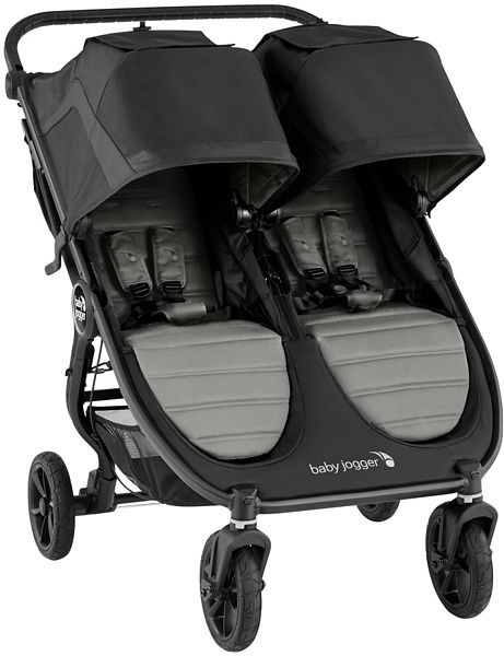 Baby Jogger City Mini GT 2 Double (pushchair) Slate 2023 FREE DELIVERY
