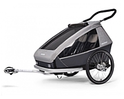 Croozer Keeke 2 for a walk/bike (pushchair + trailer for 2 children) Stone Grey 2022/2023 FREE SHIPPING VALID TILL STOCK LAST - Click Image to Close