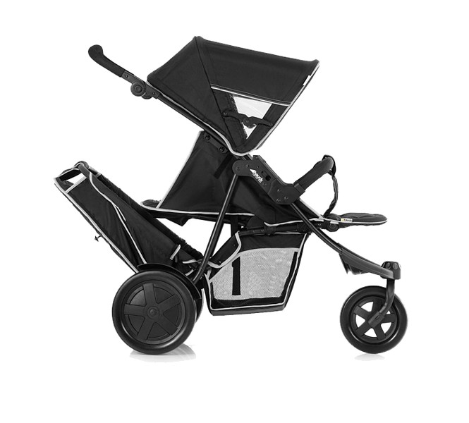 Hauck Freerider twin stroller Black 2023