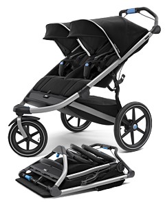 thule urban glide 2 double jet black