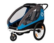 Hamax Traveller Twin wózek /przyczepka rowerowa kolor niebieski 2022 KURIER GRATIS - Kliknij na obrazek aby go zamknąć