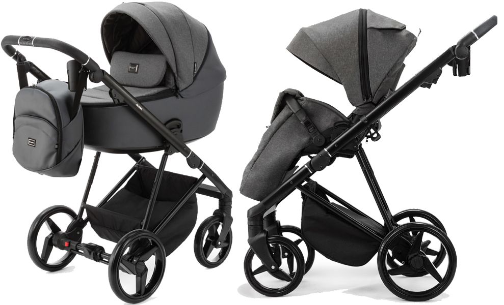 Adamex Blanc Lux 2in1 (pushchair + carrycot) 2023/2024 FREE DELIVERY