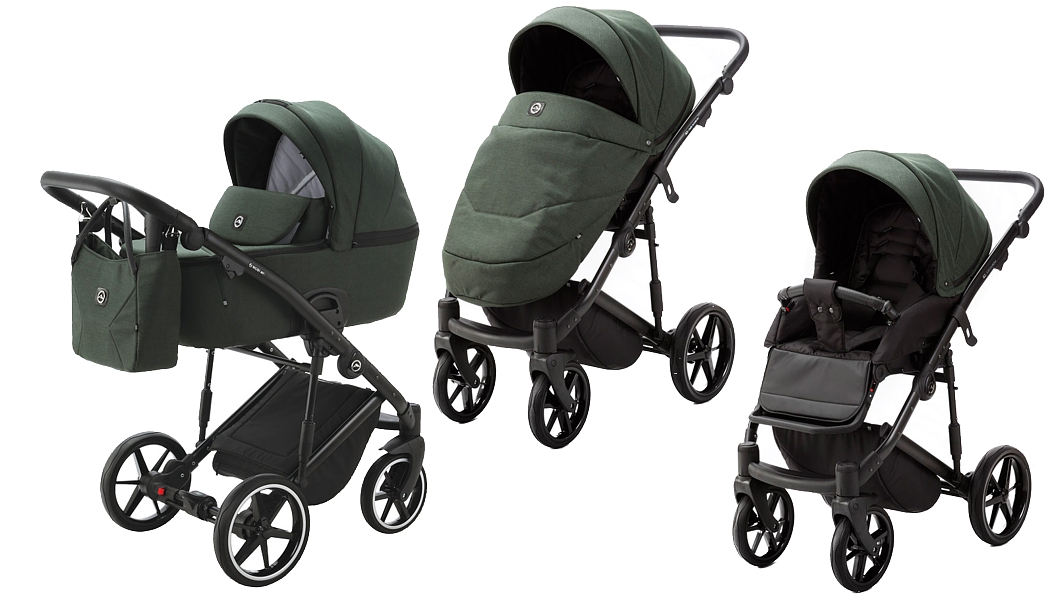 Adamex Mobi New Air Lux 2in1 (pushchair + carrycot) 2023/2024 FREE DELIVERY