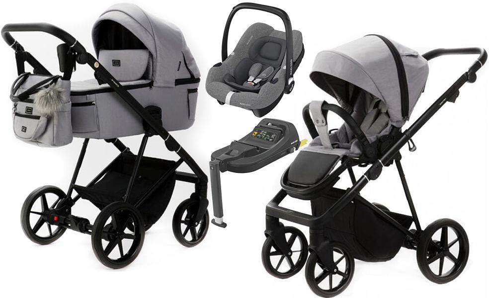 Adamex Vasco 4in1 (pushchair + carrycot + Maxi-Cosi Cabrio i-Size car seat + base) 2024 FREE DELIVERY