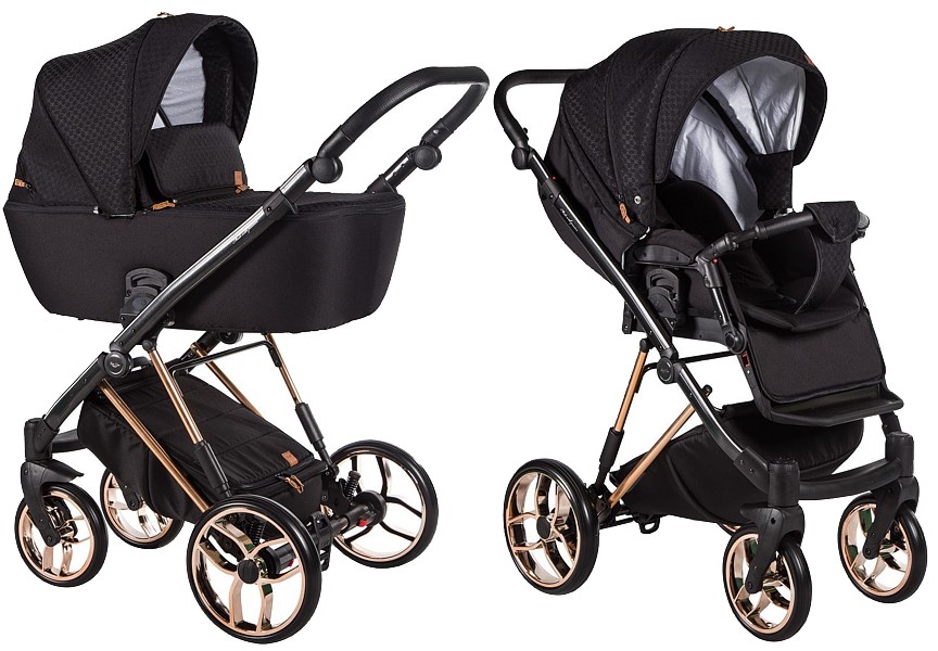 Baby Merc La Rosa 2w1 Limited Edition (spacerówka + gondola) 2022/2023 KURIER GRATIS