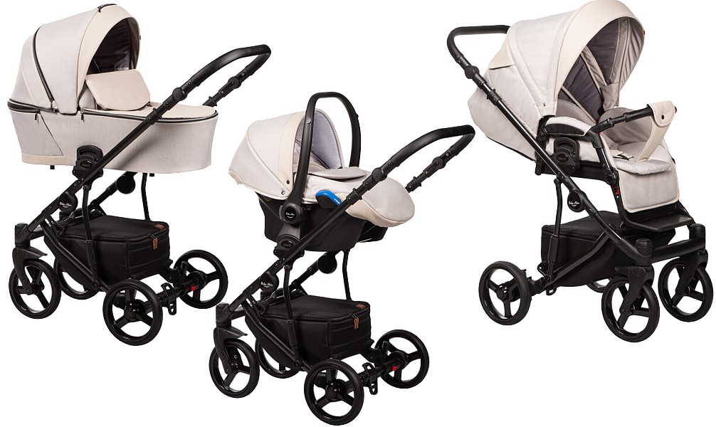 Baby Merc Novis 3in1 (Sportwagen + Tragetasche + Autositz mit Adapter) 2022/2023