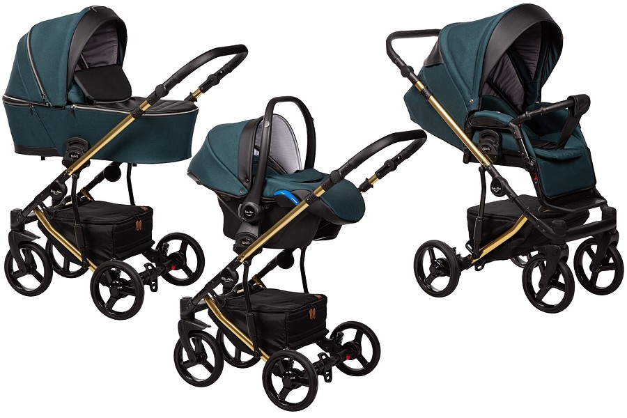 Baby Merc Novis 3in1 Limited Edition (pushchair + carrycot + car seat with adapter) 2022/2023