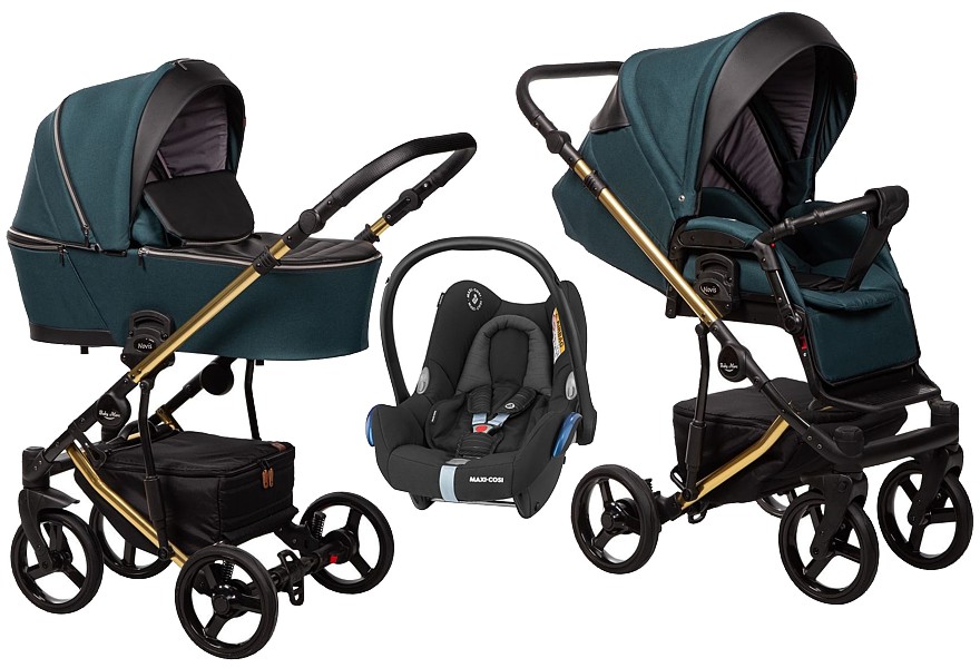 Baby Merc Novis 3in1 Limited Edition (pushchair + carrycot + Cabrio car seat) 2022/2023