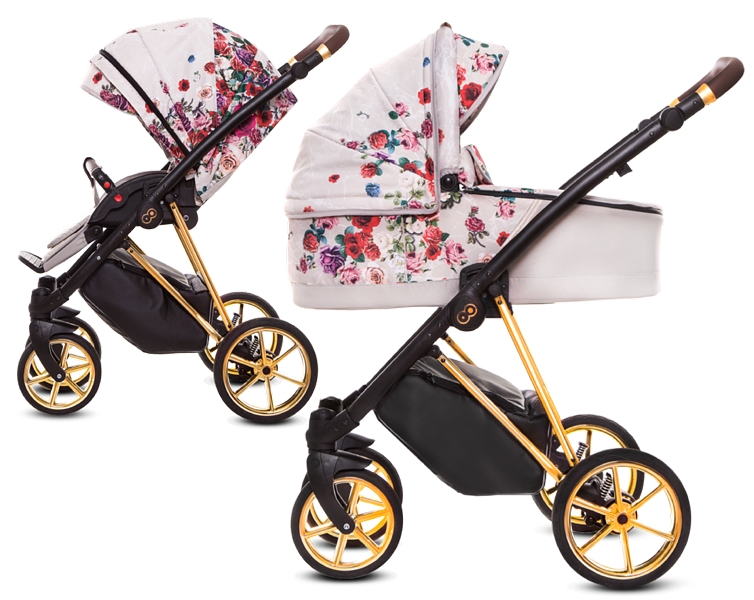 BabyActive Musse Rose 2in1 (pushchair + carrycot) 2023/2024 FREE DELIVERY