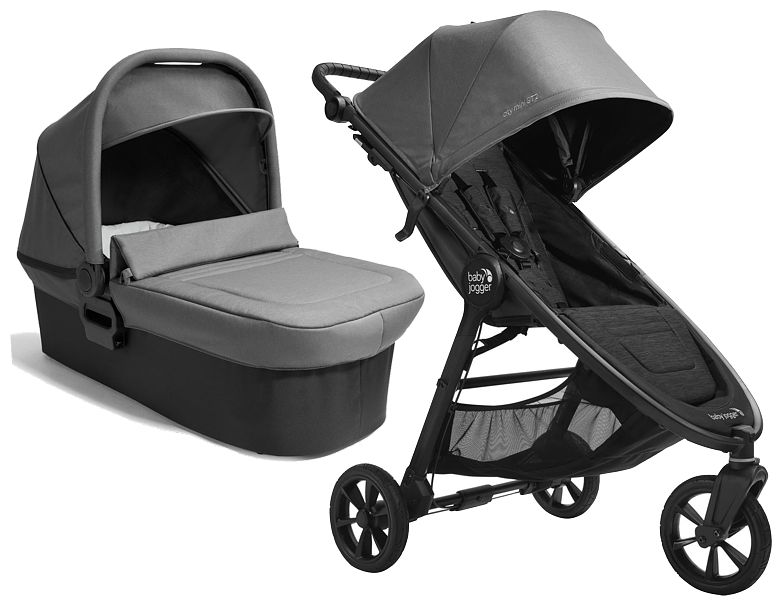 Baby Jogger City Mini GT 2 (pushchair + carrycot) Stone Grey 2023