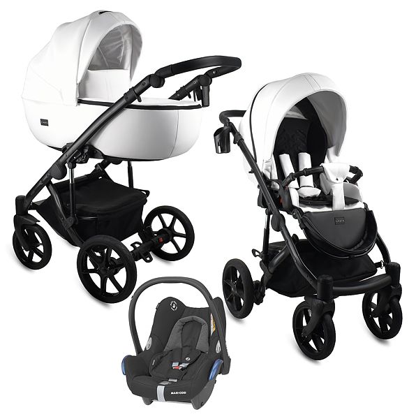 Bexa Air Eco 3in1 (pushchair + carrycot + Maxi Cosi Cabriofix car seat) 2023/2024 FREE DELIVERY