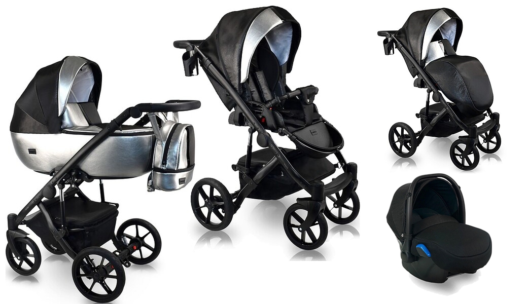 Bexa Air Pro 3in1 ( pushchair + carrycot + Kite car seat with adapters) 2023/2024 FREE DELIVERY