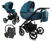 Bexa Air 3in1 ( pushchair + carrycot + Maxi Cosi Cabriofix car seat ) 2022/2023 FREE DELIVERY - Click Image to Close