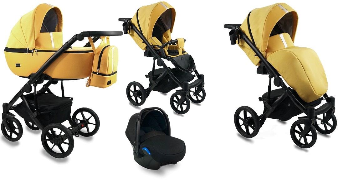 Bexa Air 3in1 ( pushchair + carrycot + Kite car seat with adapters) 2023/2024 FREE DELIVERY