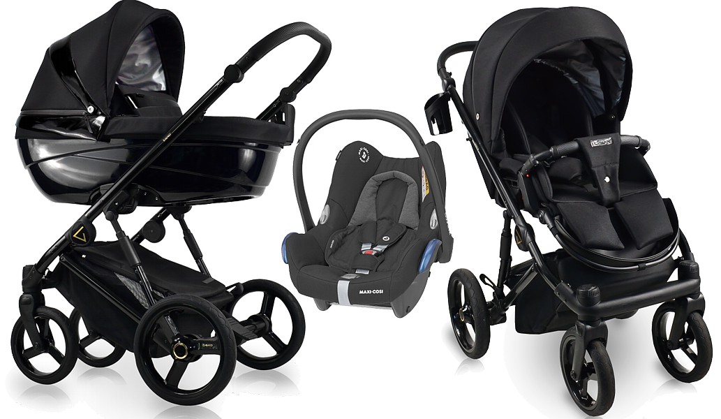 Bexa Glamour 3in1 ( pushchair + carrycot + Cabrio car seat) 2023/2024 FREE DELIVERY